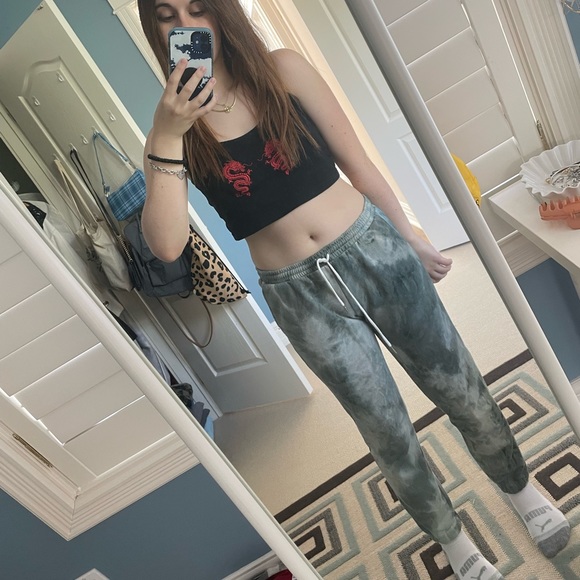 Honey Love Tree Tie-Dye Sweatpants - Picture 2 of 5